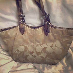 Coach cloth bag